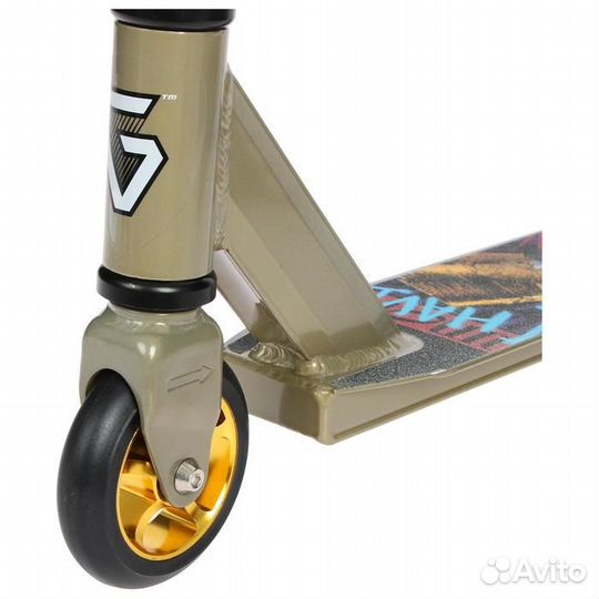 Самокат трюковый graffitiколёса PU/алюминий 100 мм