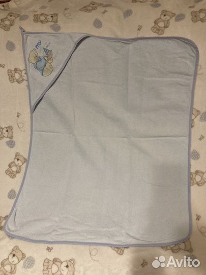 Детское одеяльце и полотенце уголок