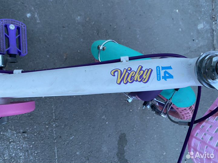 Велосипед для девочки от 3 лет