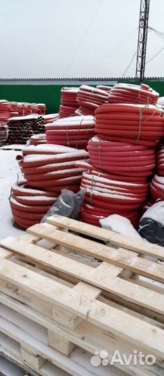 Гофра кабельная 40мм, самозатухающая