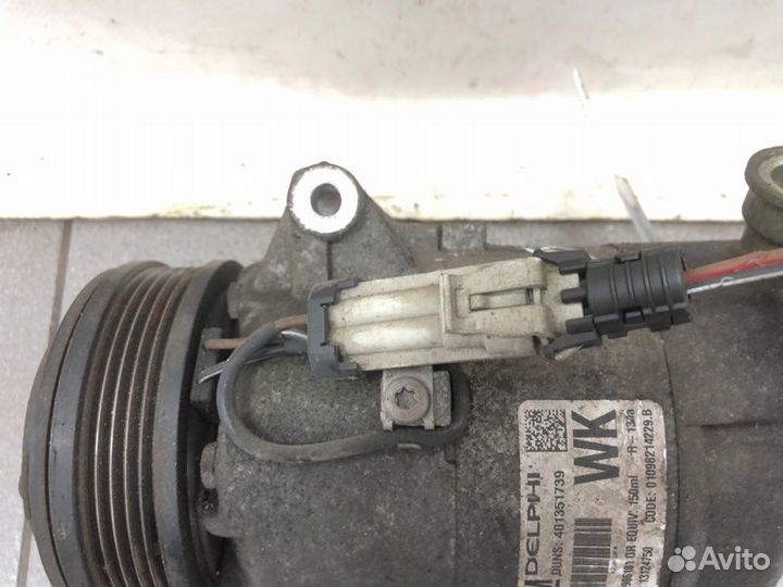 Компрессор кондиционера Opel Astra хэтчбек 5 дв