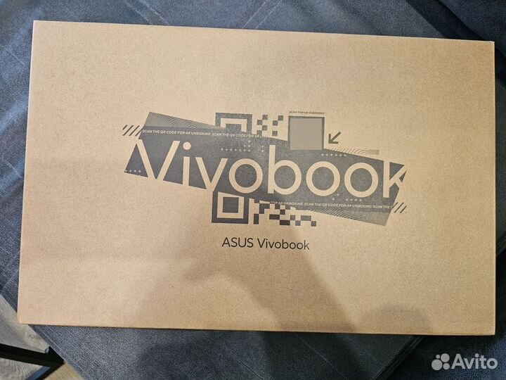 Новый ноутбук Asus vivobook 16/512gb