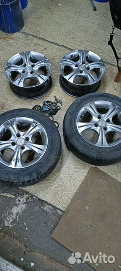 Литые диски r14 4x100 бу