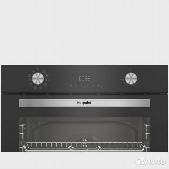 Встраиваемый электрический духовой шкаф hotpoint fe8 831 jsh blg черный, серебристый