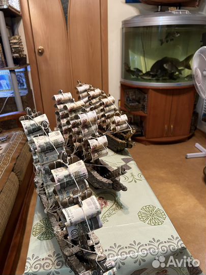 Модели четырёхмачтовых кораблей