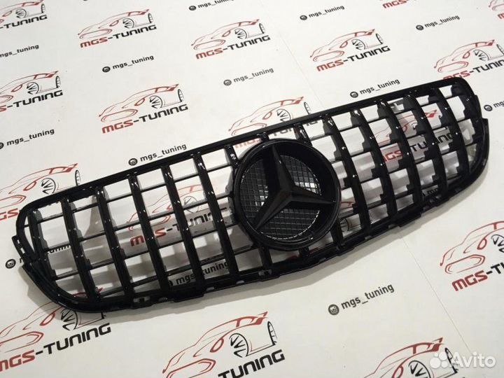 Решетка Mercedes GLC/Coupe GT X253 Без камеры