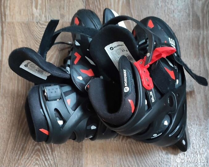 Коньки подростковые раздвижные