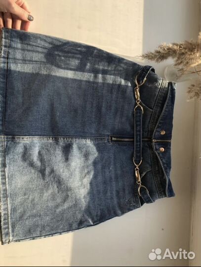 Юбка джинсовая