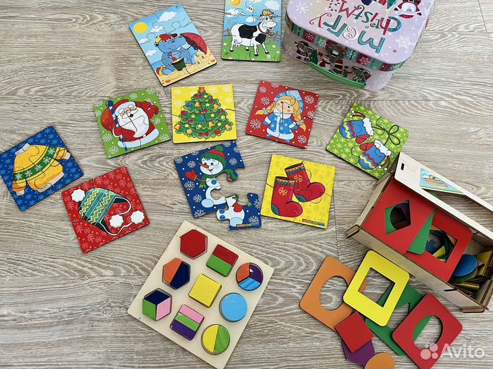 Развивающие игры и игрушки пакетом