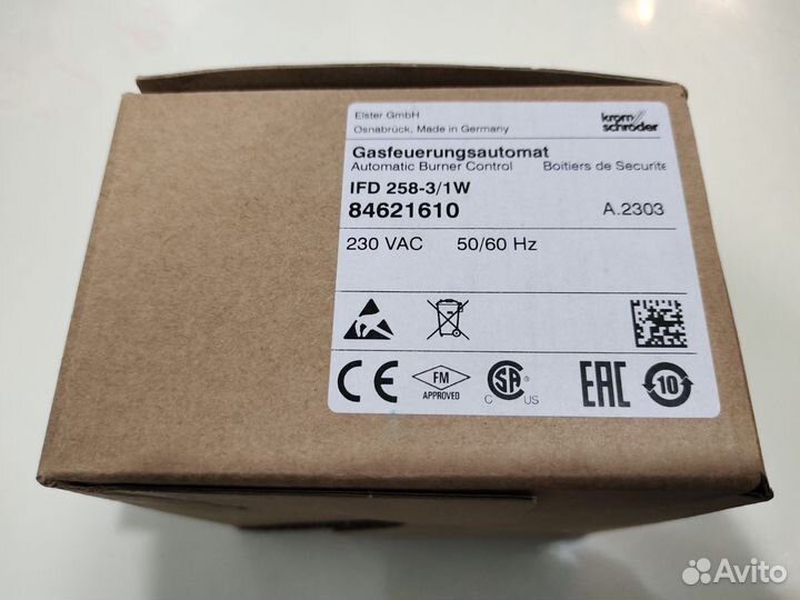 Автомат управления горелкой Kromschroder