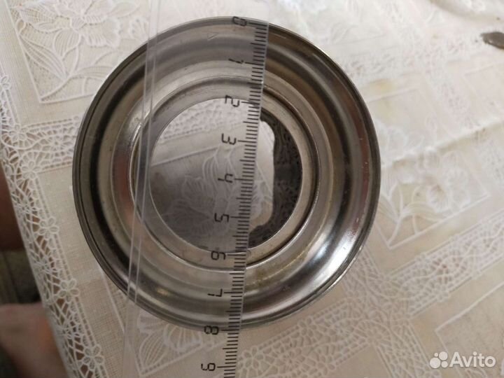 Подстаканники из мельхиора со стаканом и ложкой