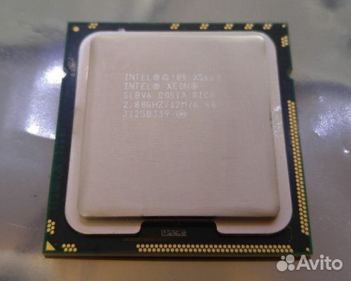 Xeon X5660. 6 ядер. 12 потоков