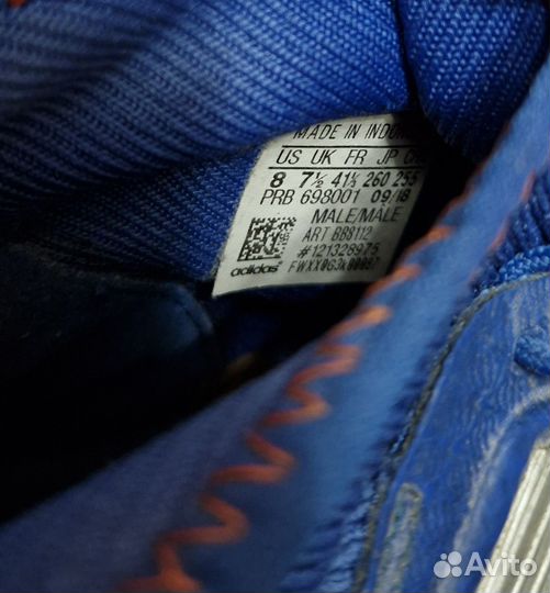 Бутсы adidas predator 38 размер