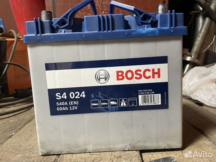 Аккумулятор bosch S4 024 60Ah 540A