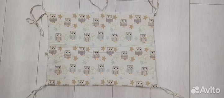 Органайзер на детскую кроватку с карманами