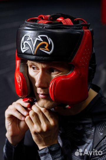 Шлем боксерский мексиканского стиля Rival