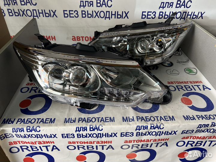 Фара двух линзовая на Тойота Камри 55