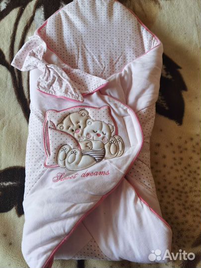 Конверт на выписку для девочки