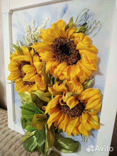 Картина из лент