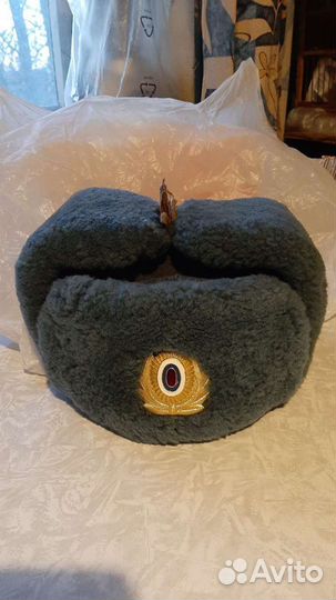 Мужская шапка-ушанка форменная (мвд-мчс-фсин)