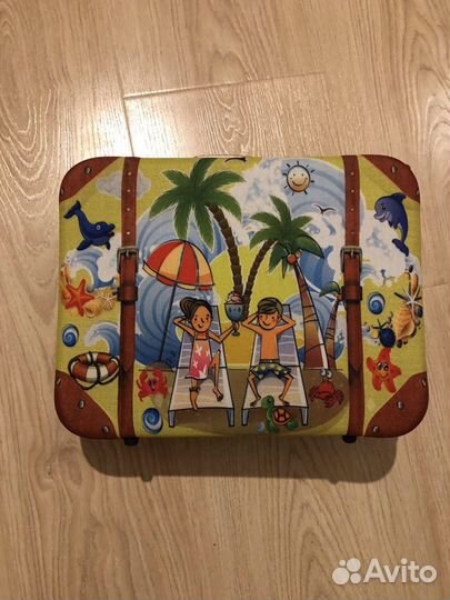 Детский чемодан Дед Мороз и Лето