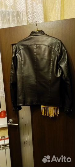 Кожаная куртка мужская