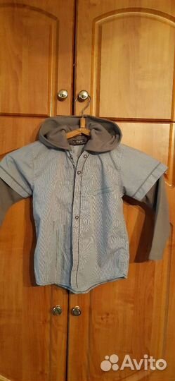 Олимпийка,рубашки на 4-6 лет