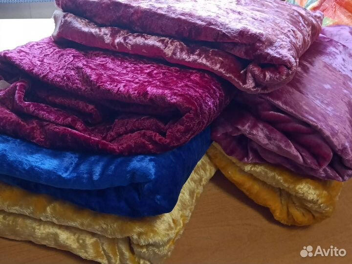 Плюш СССР винтаж желтый