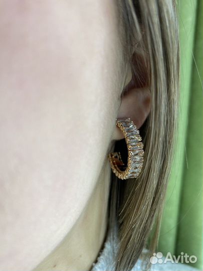 Золотые сережки