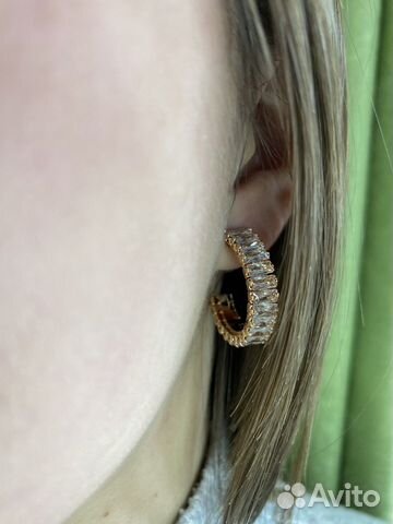 Золотые сережки