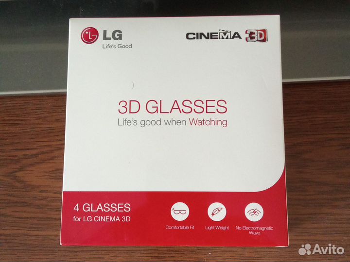 3D очки для телевизора lg