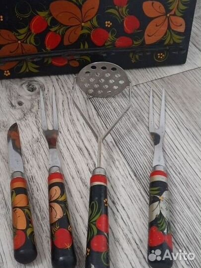 Хохлома СССР Остатки от набора за всё