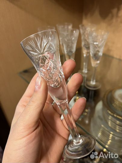 Хрустальные бокалы СССР