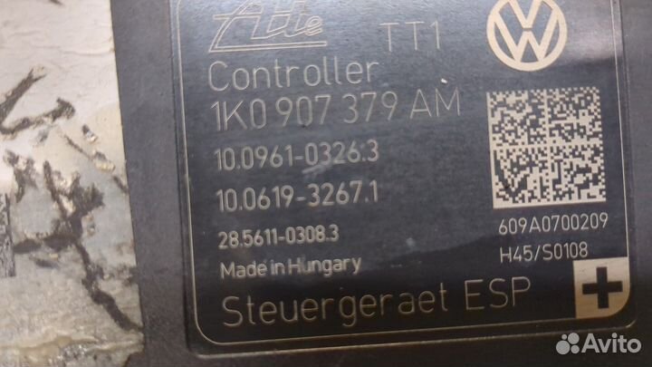 Блок абс, насос Volkswagen Golf 6, 2010