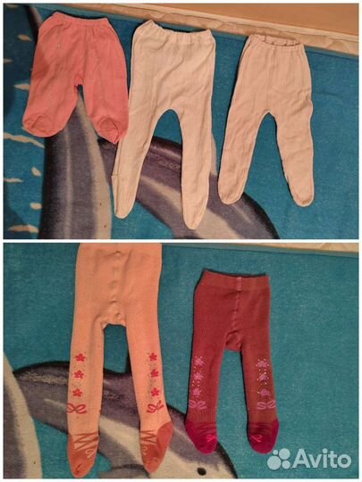 Вещи на девочку до года