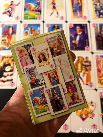 Карты игральные детские Барби