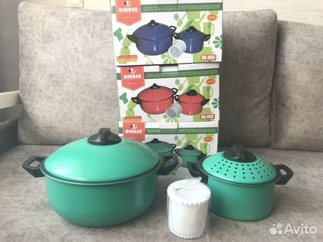 Набор кастрюль новый