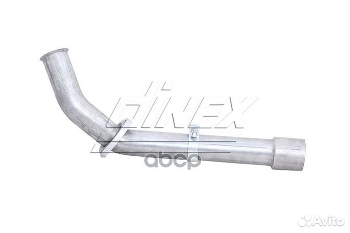 Труба глушителя приемная 1-изг MAN TGL 47261 dinex