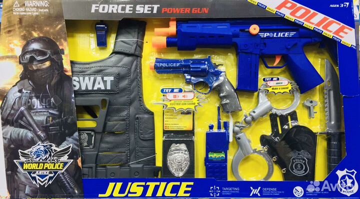 Игровой набор полицейского