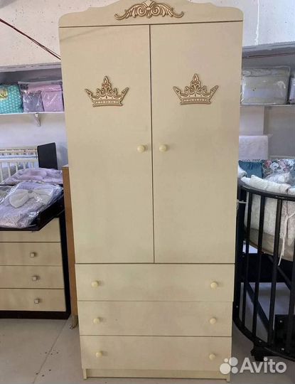 Шкаф детский двухсекционный