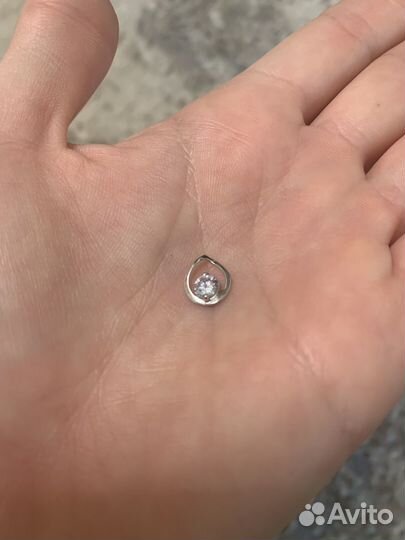 Серебряная подвеска