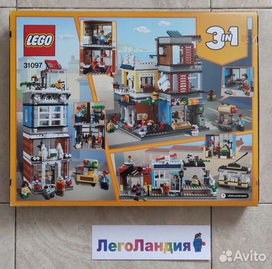 Lego Creator Зоомагазин и кафе 31097