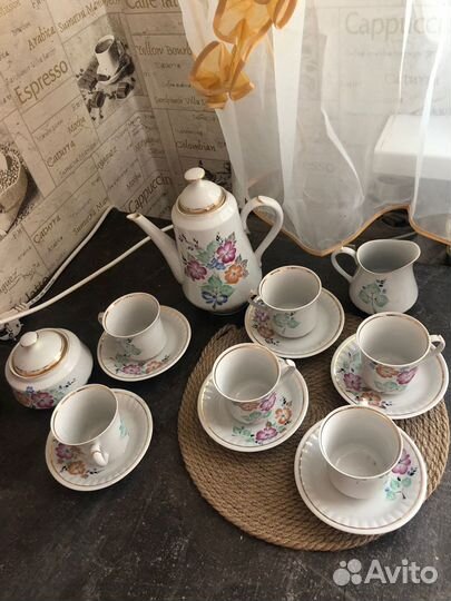 Чайный сервиз новый в коробке