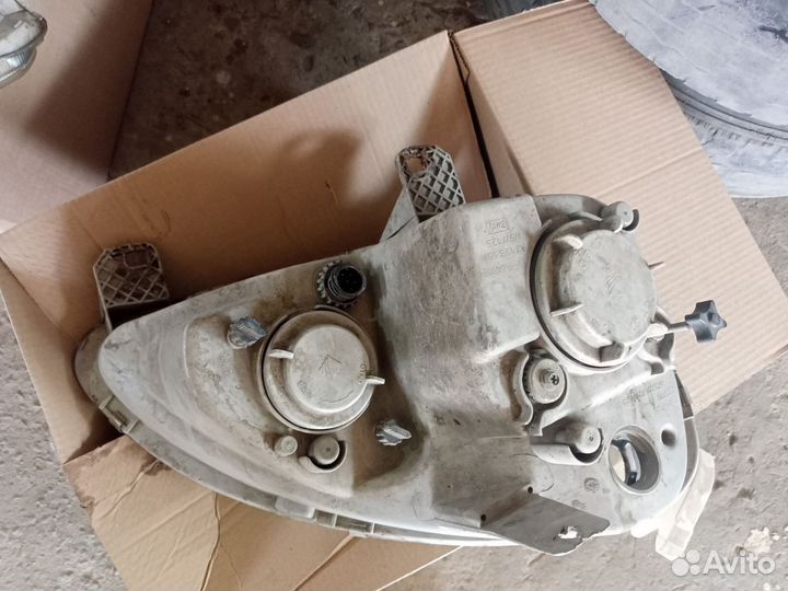 Фары газель пластик