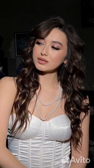 Укладка прическа