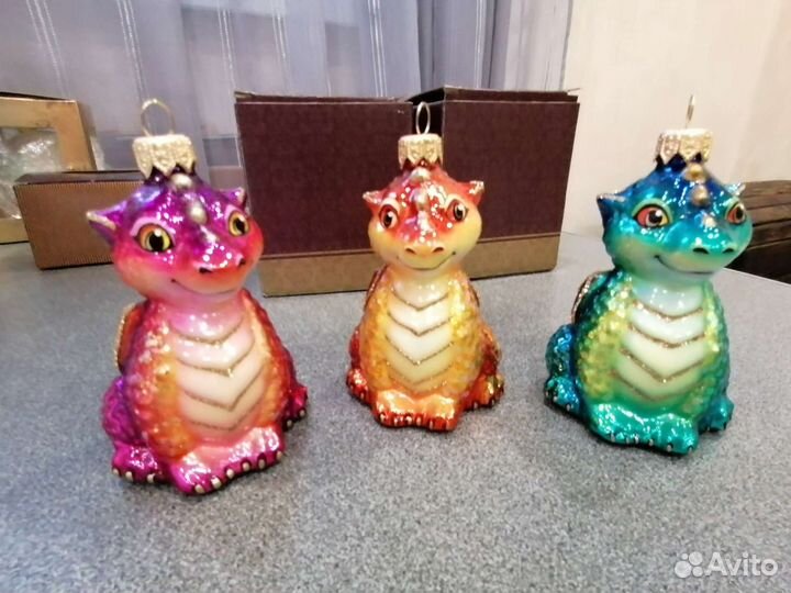 Елочные игрушки Ариель разные