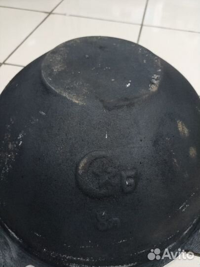 Казан чугунный 8 литров