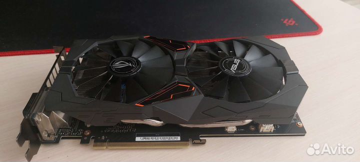 Видеокарта asus GeForce GTX 1050 Ti strix 4gb