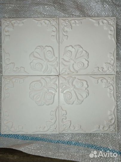 Плитка гипсовая