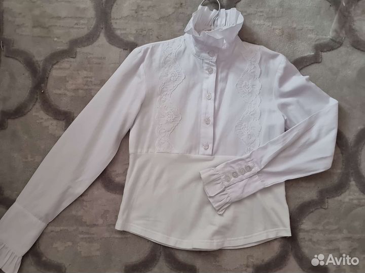 Noble people блузка школьная 122-128